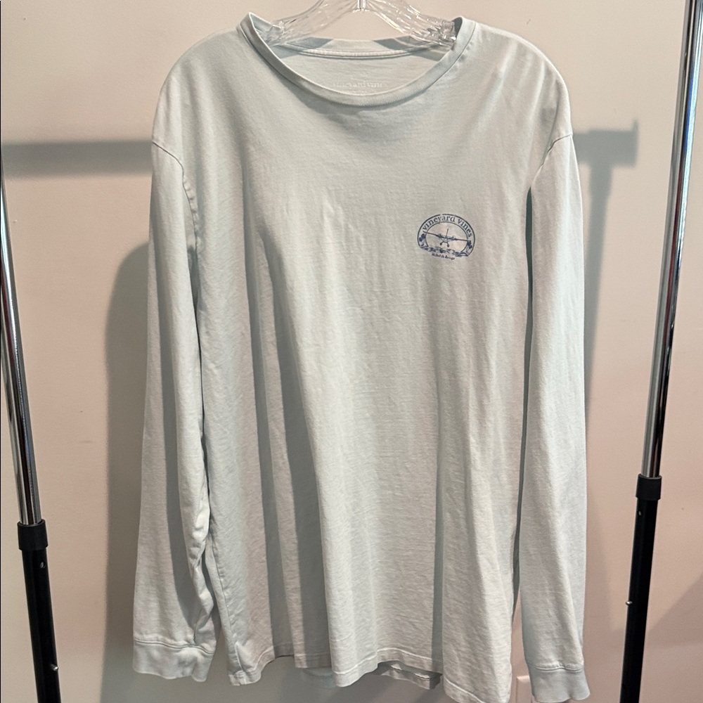 Vineyard Vines Light Blue Long Sleeve Tee